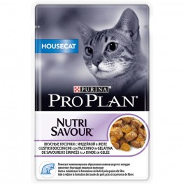 ПРО ПЛАН Влажный корм для взрослых кошек Purina Pro Plan Adult, индейка, пауч, 85 г